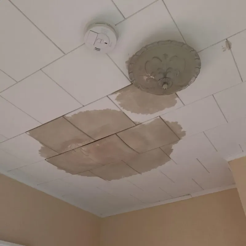 Ceiling Water Damage Repair in Canterbury, NH